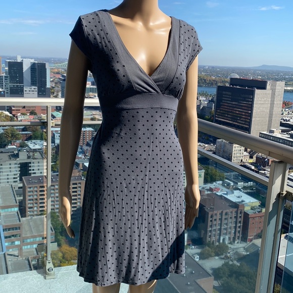 Simons Dresses & Skirts - Simons Twik La Maison Stretch Polka Dots Dress / Robe stretch à pois